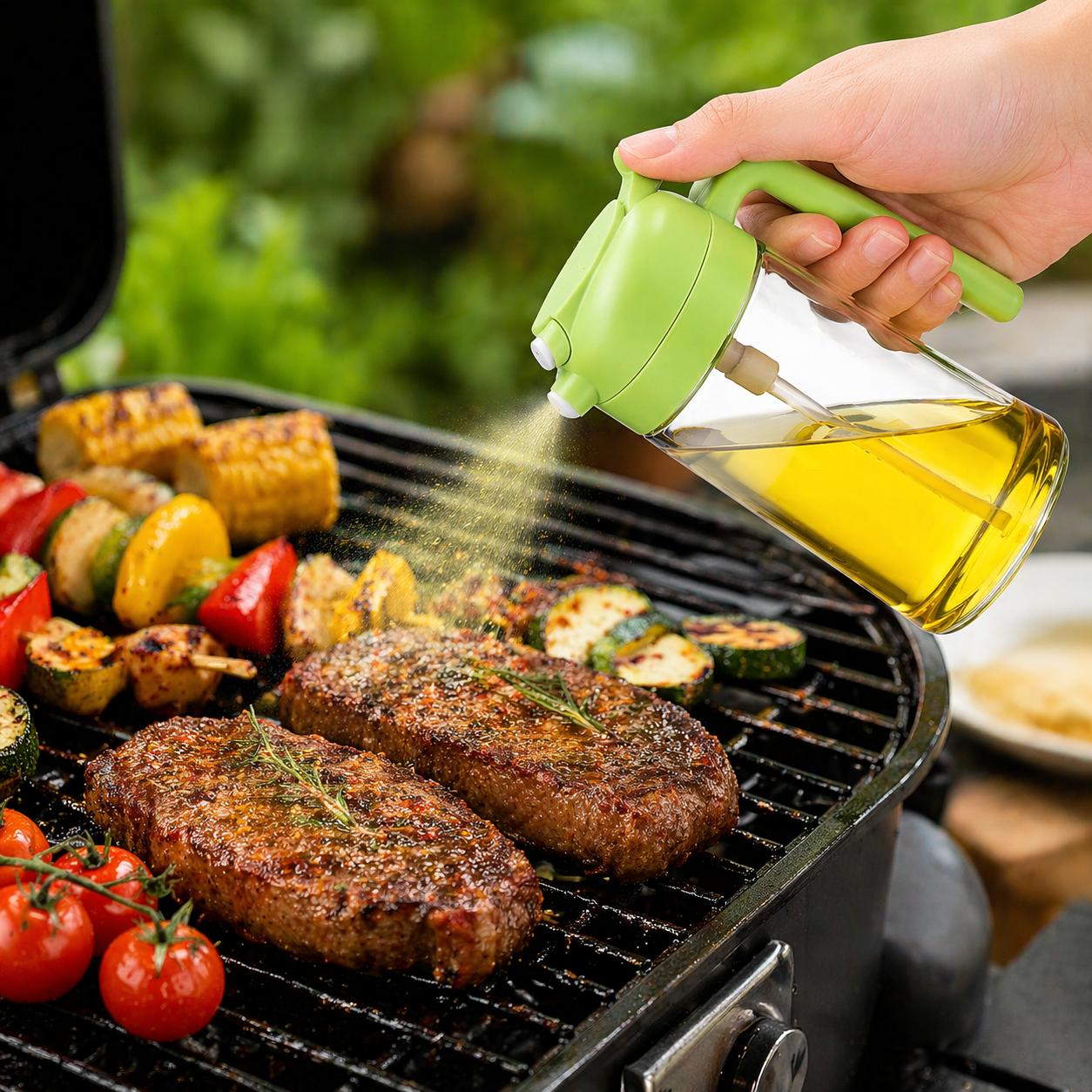 2 in 1 OIL DISPENSER BOTTLE